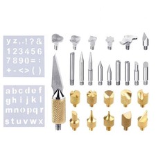  28 Pcs Kit De Pyrogravure Sur