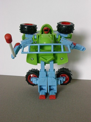 Karting transformable robot - karting,