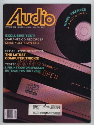 Audio magazine 1992 - magazine,