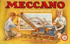 Meccano. Manuel ancien. Modèle 3 de 1953.