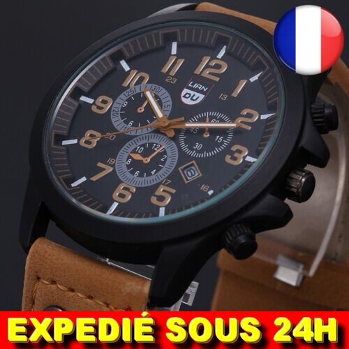 Montre homme vintage acier - ✅montre,