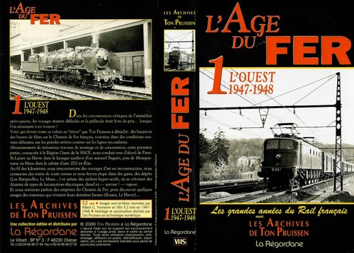 Vhs train régordane - vhs,