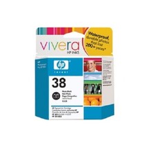 Photo originale HP 38 noire Photosmart Pro B8850 B9180 C9413A - boîte d'origi...