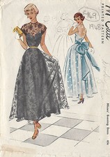 Patron De Couture Vintage 1948