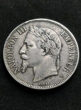 5 FRANCS 1869 "PETIT BB"
