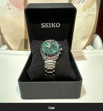 🤬🤬🕒 Montre SEIKO Chronographe – Neuve, cadran VERT B2853 NEUF avec boite 🤬🤬