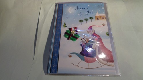 Carte voeux joyeux noel - carte,