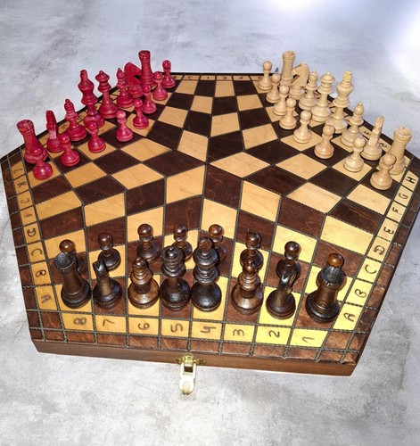 Jeu échecs trois joueurs - jeu, d'Échecs