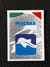 SCUDETTO ECUSSON BADGE FOIL PESCARA CALCIO 91 EUROFLASH FIGURINE