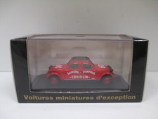 CITROEN 2CV BICEPHALE POMPIERS