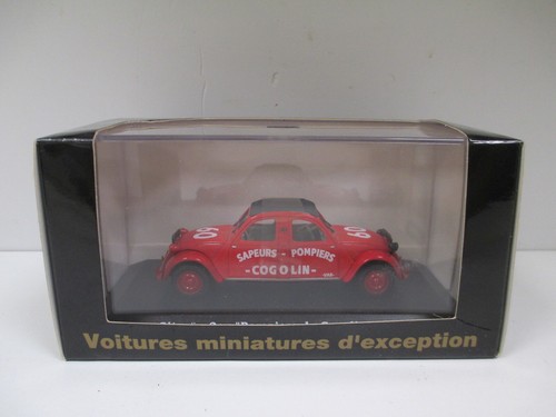 Citroen 2cv bicephale - bicephale, pompiers
