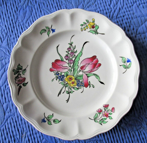 Assiette plate lunéville - assiette, g