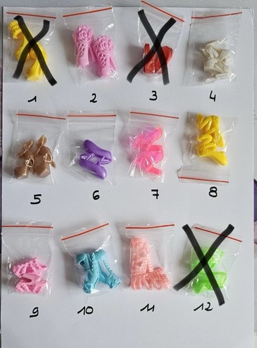 Chaussures pour poupée - chaussures, barbie