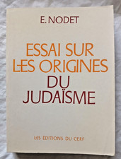Essai sur les origines du