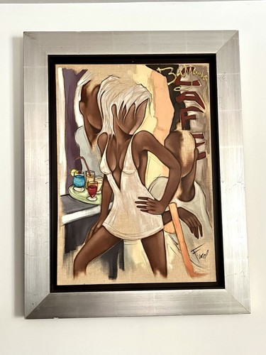 Huile sur toile originale - sur, du