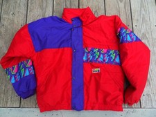 DOUDOUNE ANORAK SKI LOOK DUVET VINTAGE MADE IN FRANCE ANNEES 80