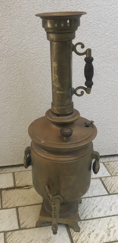 Samovar russe ancien laiton - russe,