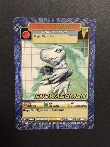 Snowagumon digimon street - -,