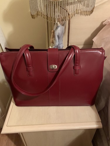 Burgundy maroon leather - burgundy/,