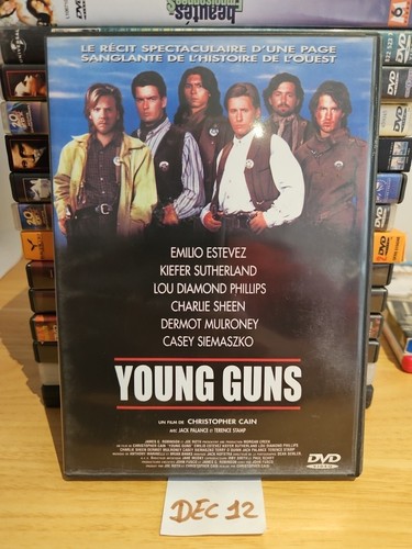Dvd young guns - guns, kiefer
