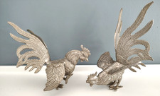 Paire de coq de combat en