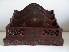 Porte Courrier Bois Exotique