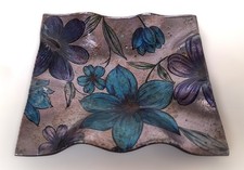 Centre de table carré ondulé