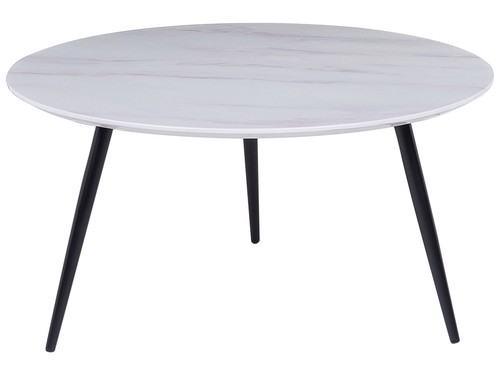 Table basse noir blanc - noir,