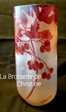 LEGRAS François Vase RUBIS