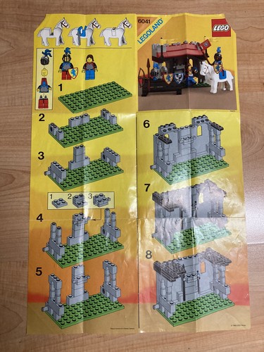 Lego vintage castle 6041 - , armor