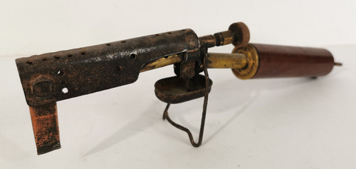Ancien fer souder grenade - fer,