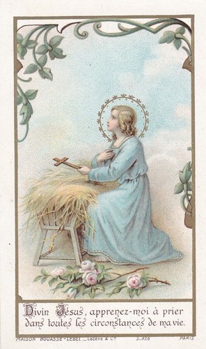 Ancienne image pieuse - ancienne,
