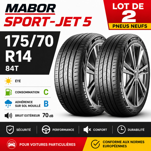 Lot pneus mabor sport jet - pneus,