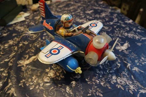 Ancien jouet avion - , bombardier