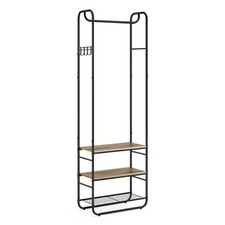 Portemanteau, Vestiaire, avec Étagère à Chaussures à 3 Niveaux, pour Entrée, ...