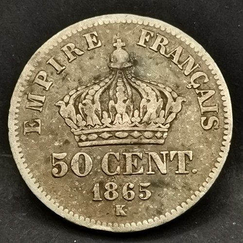 Centimes 1865 bordeaux - 50,