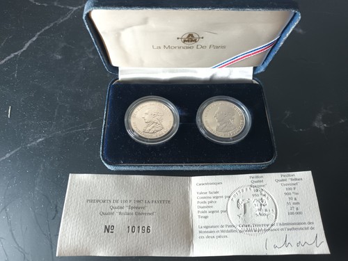 Coffret lafayette 1987 - coffret,