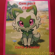 carte pokemon A L'UNITÉ gem