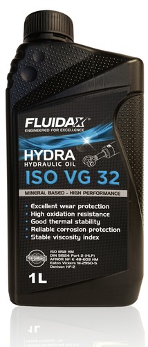 Fluidax huile hydraulique iso - huile,