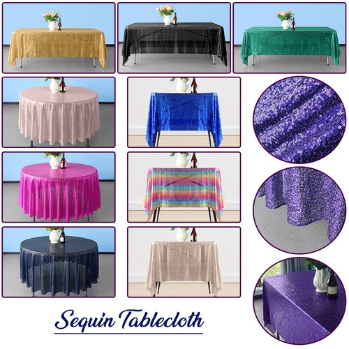 Sequin paillette table tissu - sequin,