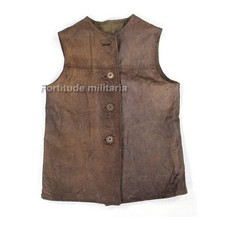 Leather jerkin anglais wac - jerkin,