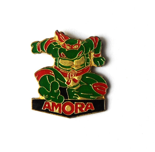 Pin moutarde amora - pin's,