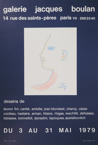 Jean cocteau profil - jean,