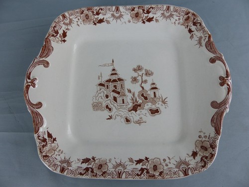 Sarreguemines plat biscuit - sarreguemines, a