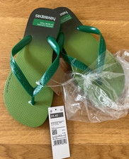 Tong havaianas et benetton vertes taille 39/40 neuves avec étiquettes