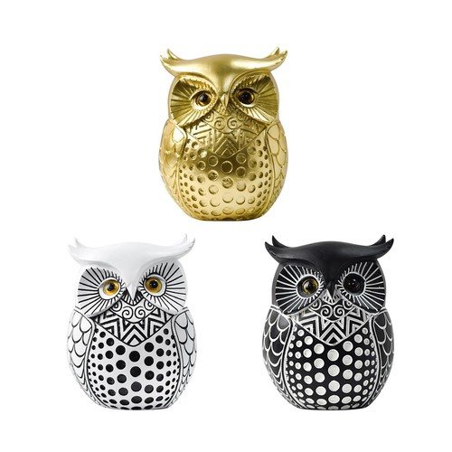 Hibou statue décor la - hibou, À