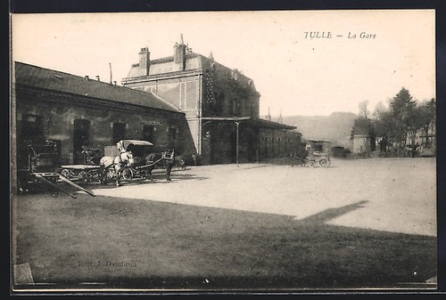Cpa tulle gare - tulle,,