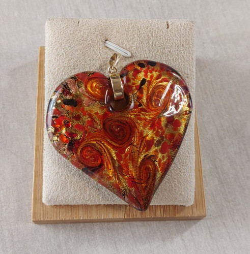 Ancien pendentif murano - ancien,