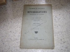 1895.interrogations droit romain / Leray.doctorat