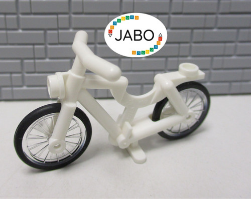 Lego vélo blanc - (b6/14),